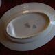Antique asparagus dish, large 19th century oval earthenware dish D. JOHNSTON & J. VIEILLARD BORDEAUX