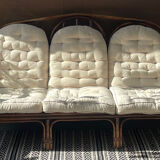Bamboo sofa 1970