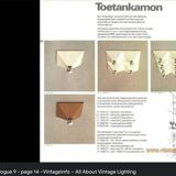 Pyramid wall/ceiling lamps Raak Amsterdam