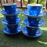 Set of 6 TG Green English Tea Cups