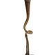 Trumpet vase, art glass in the Murano style, mouth-blown, H59.
