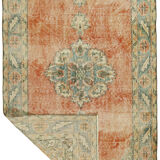Anatolian handmade vintage rug 353 cm x 105 cm