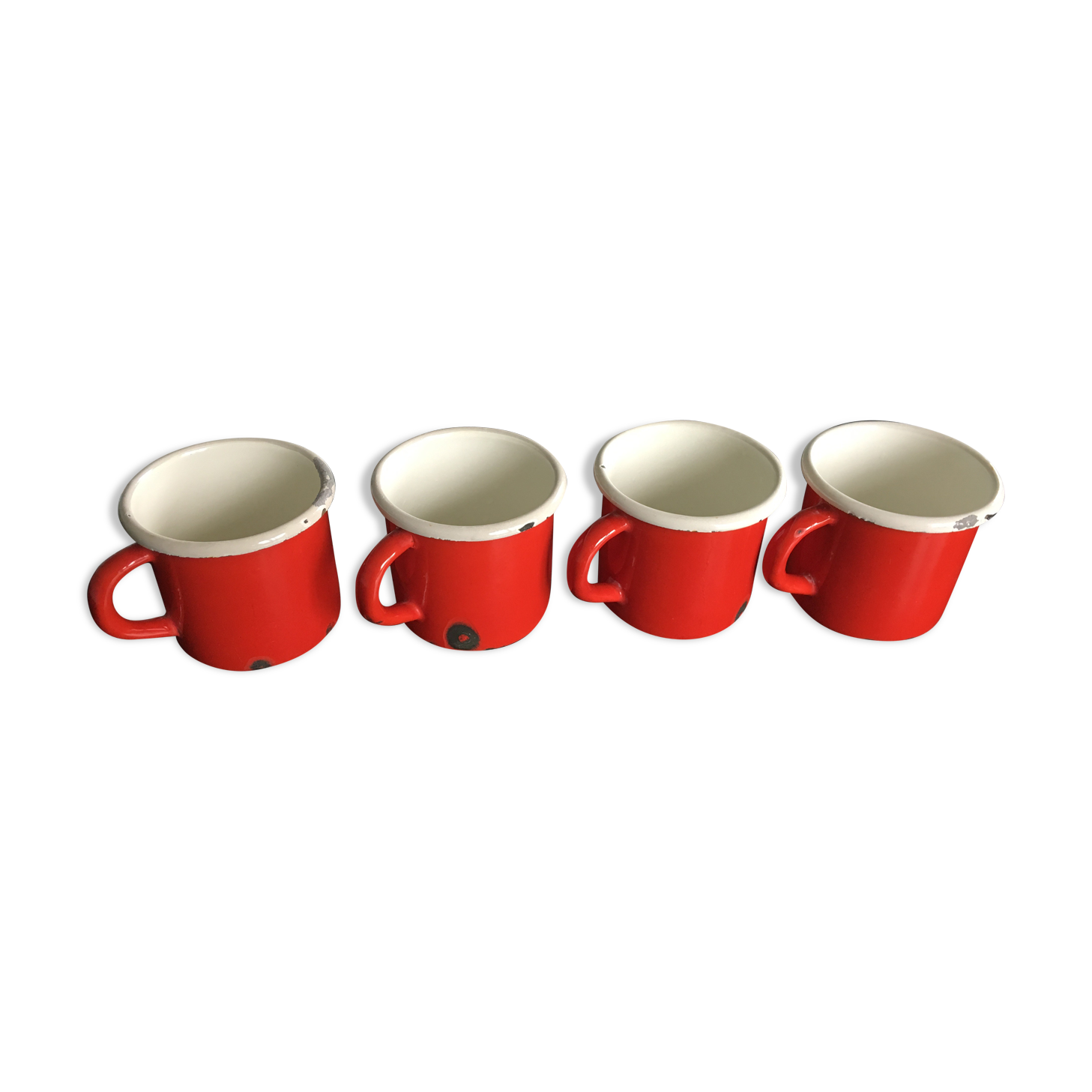 Enamel cups