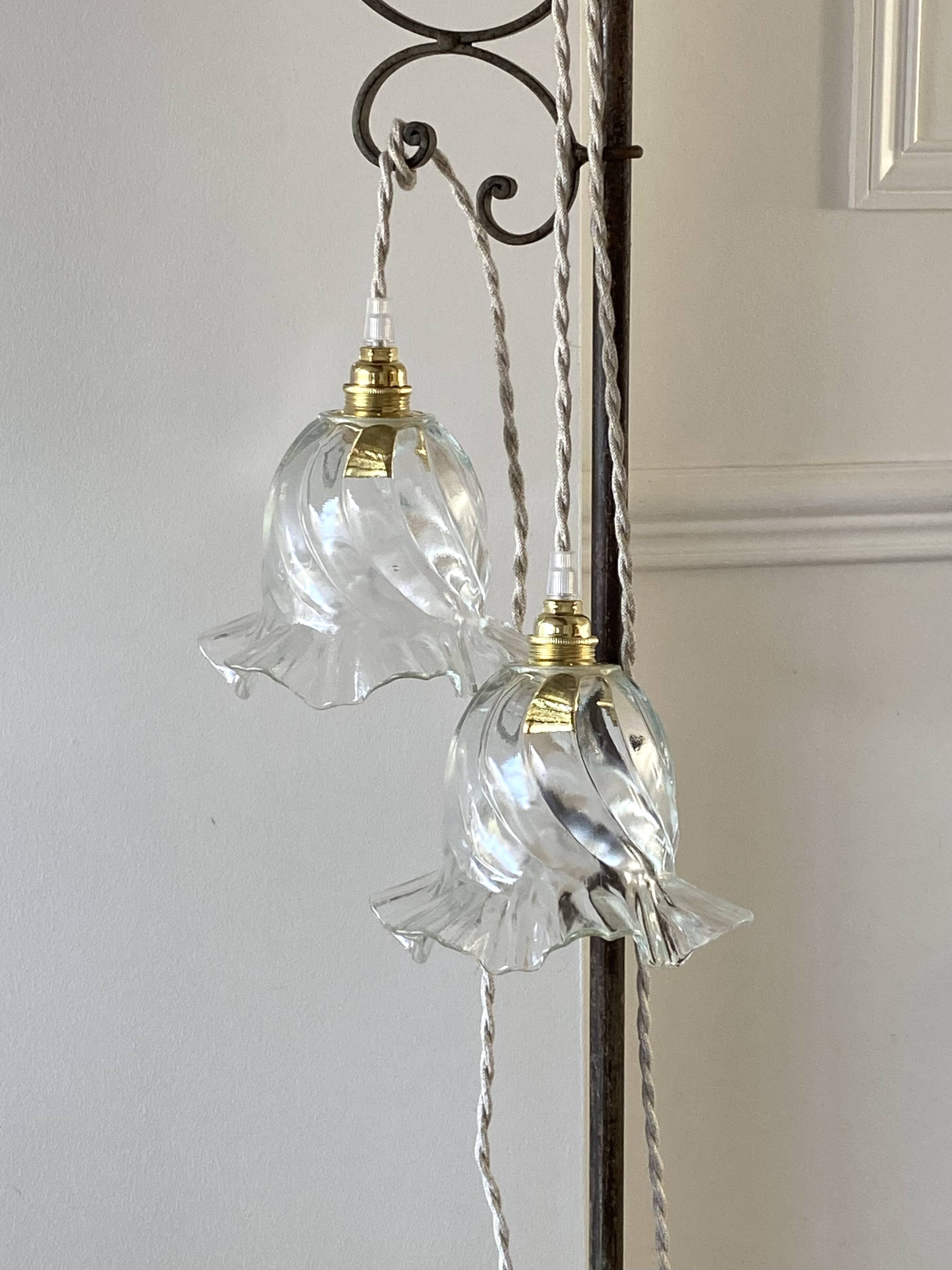 Pair of portable lamps