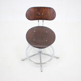Chaise pivotante réglable des années 1970, Tchécoslovaquie