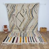 Handmade wool Berber rug 310 X 192 CM