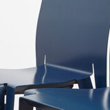 Set of 8 fulfil dining chairs by Mart van Schijndel for Lensvelt 1989