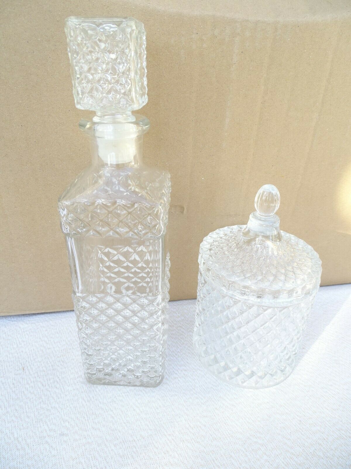 Cut glass candy maker