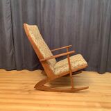 Model 97 rocking chair by Holger Georg Jensen, Tønder Møbelværk, Denmark, 1950s