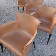 Ensemble de 4 chaises Vela par Carlo Bartoli pour Matteo Grassi