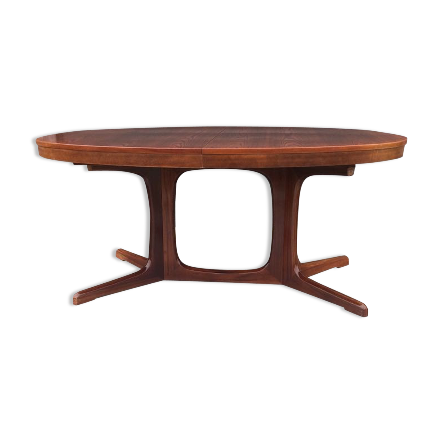 60s extensible wooden table
