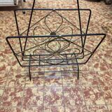 Porte revue métal et laiton