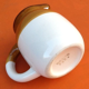 Two-tone pitcher Glazed ceramic