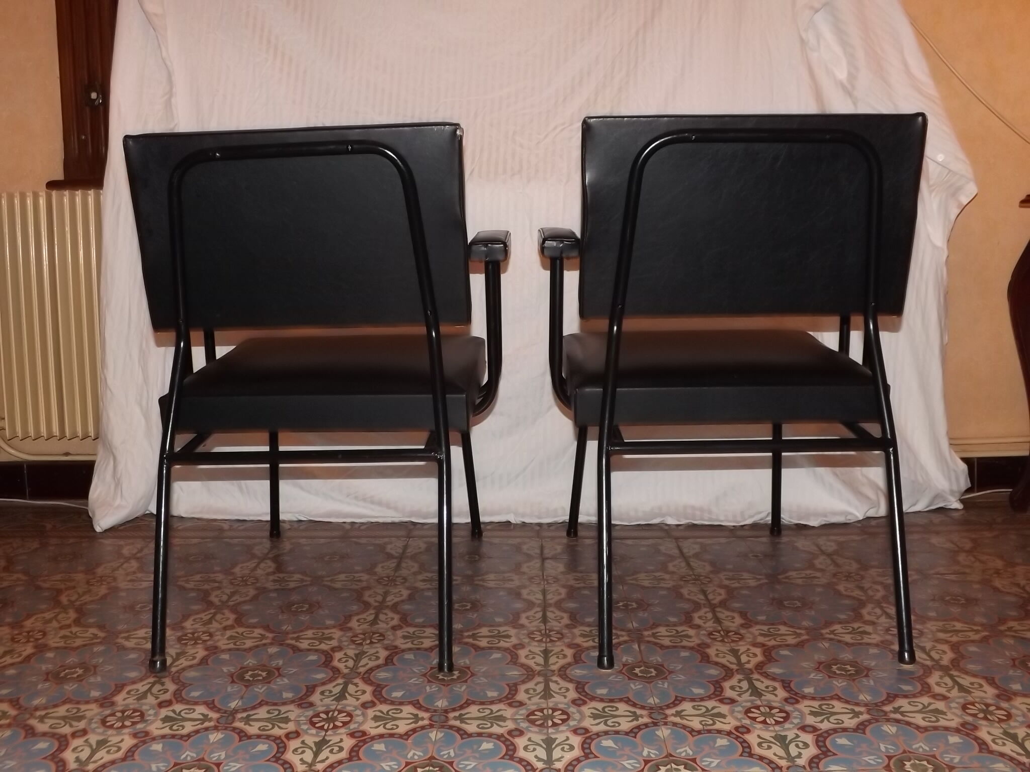 Pair of chair vintage 1950