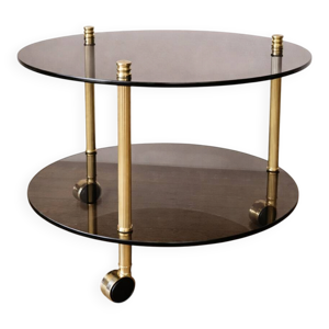 Table desserte laiton