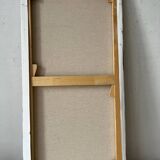 Golden flowers in a polka dot vase