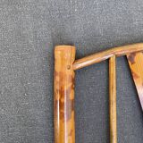 Vintage bamboo tiger wall shelf from the 70s.