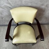 Pair of bridge armchairs