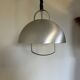 brushed metal chandelier up and down 1970