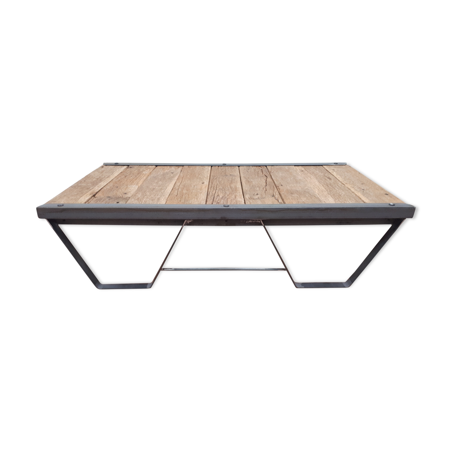 Sncf industrial style coffee table