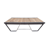 Sncf industrial style coffee table