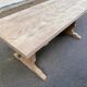 Renovated 19th century solid wood monastery farmhouse table 180cm