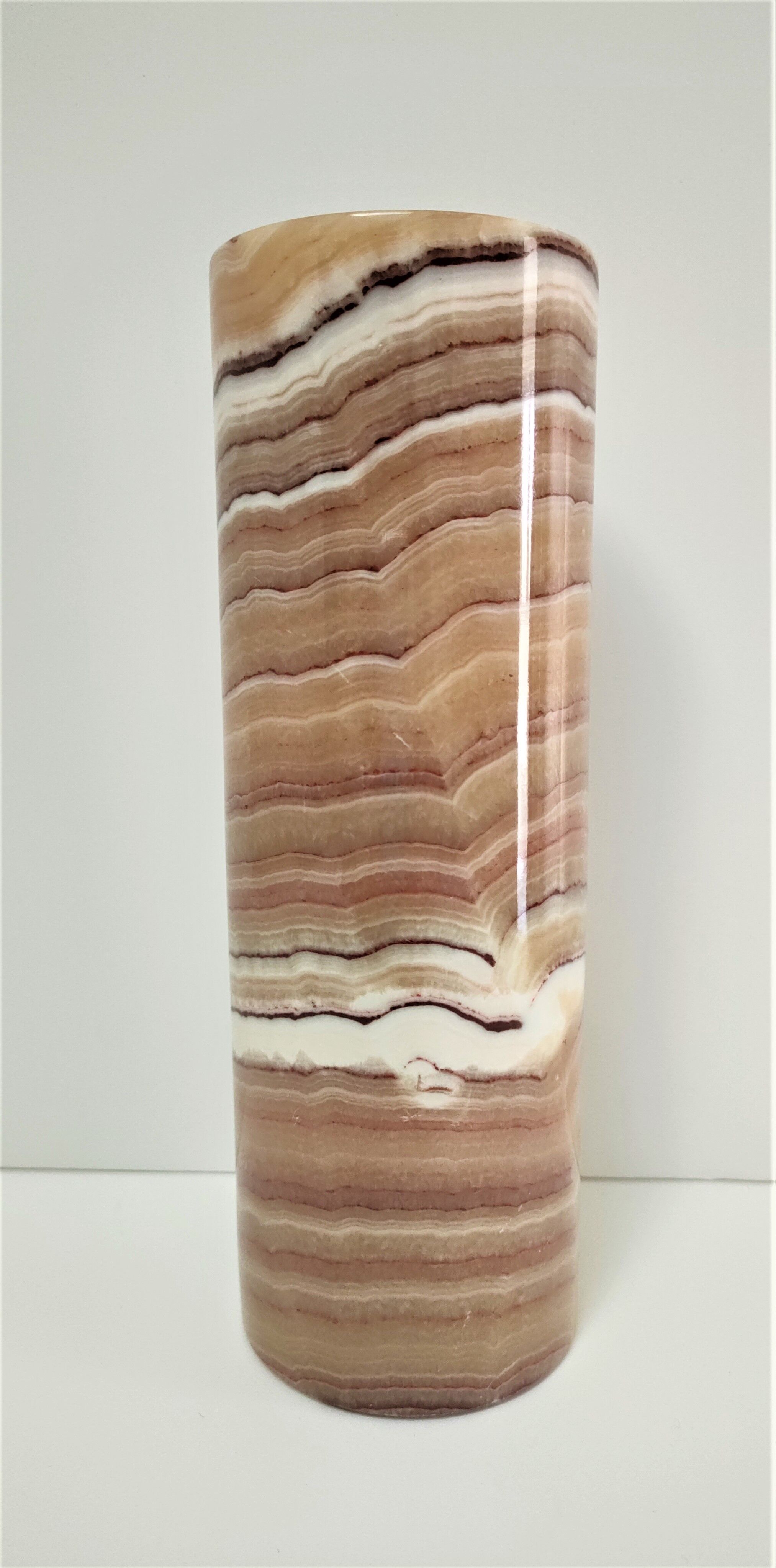 Vase roll onyx design 70s