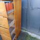 Oak curtain binder notary furniture 4 drawers