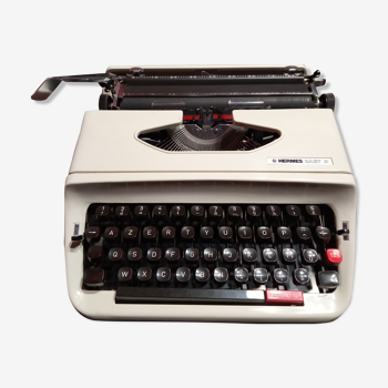 Hermès baby S typewriter with new ribbon
