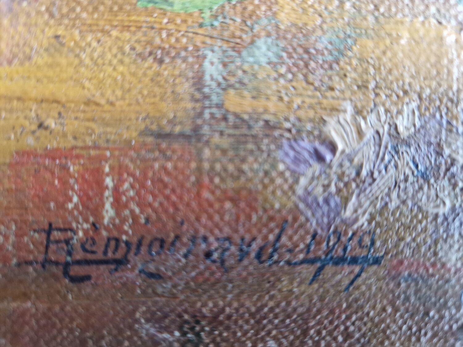 Bouquet of flowers 1919