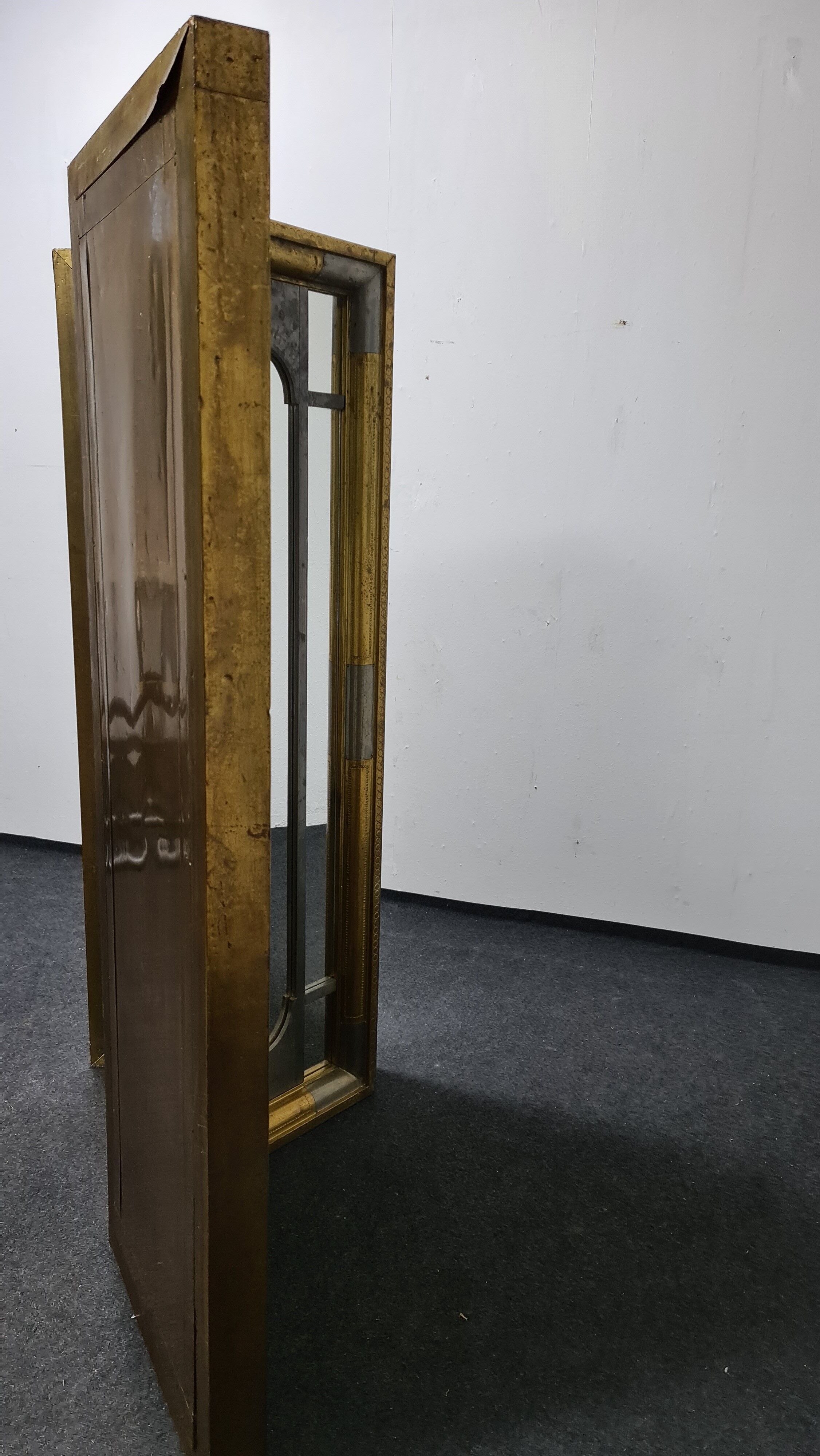 Vintage Brass mirror room divider