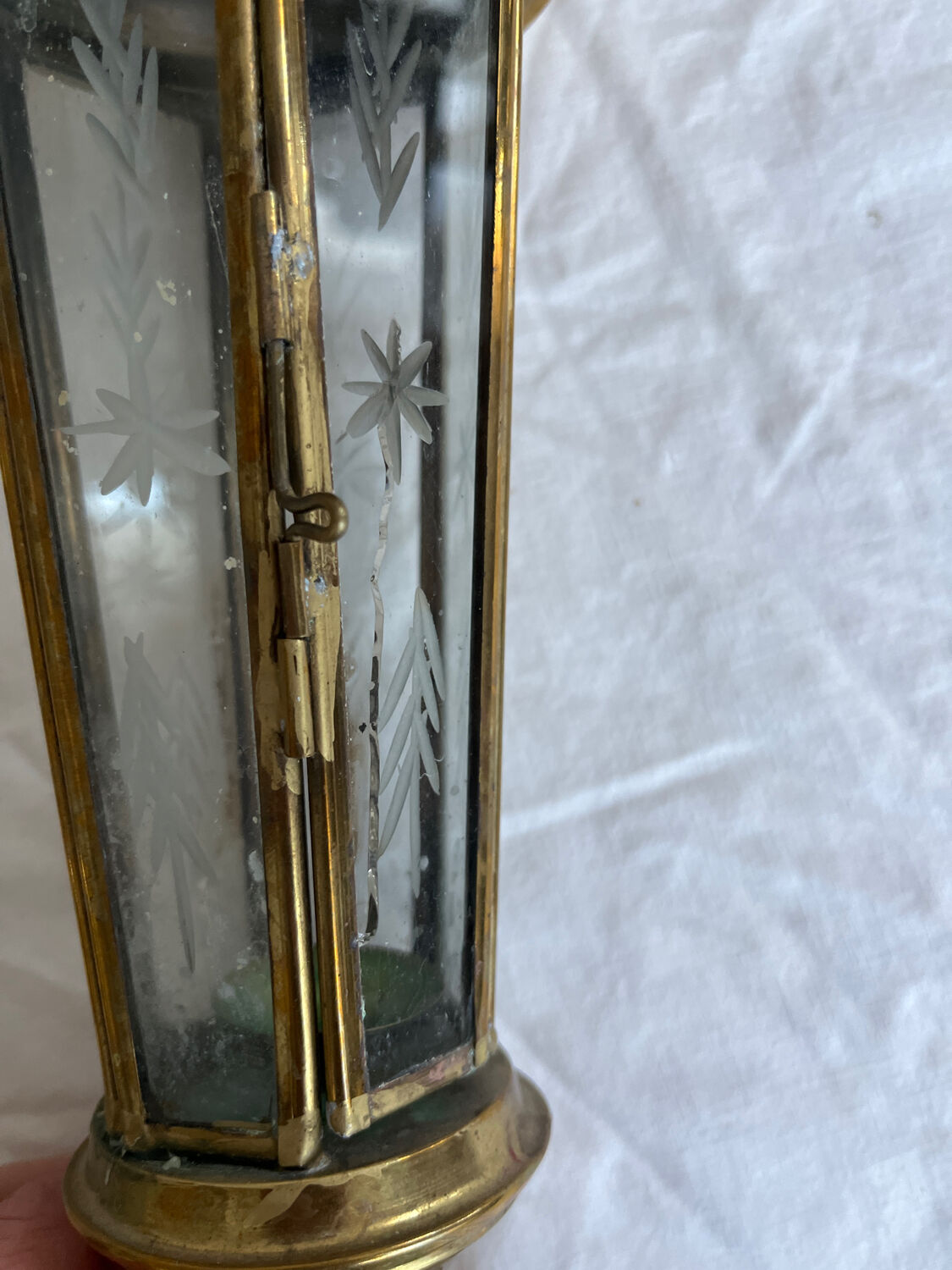 Set of 3 lantern candle holders