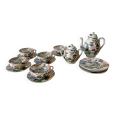 Vintage Japanese porcelain tea set – Asian decor