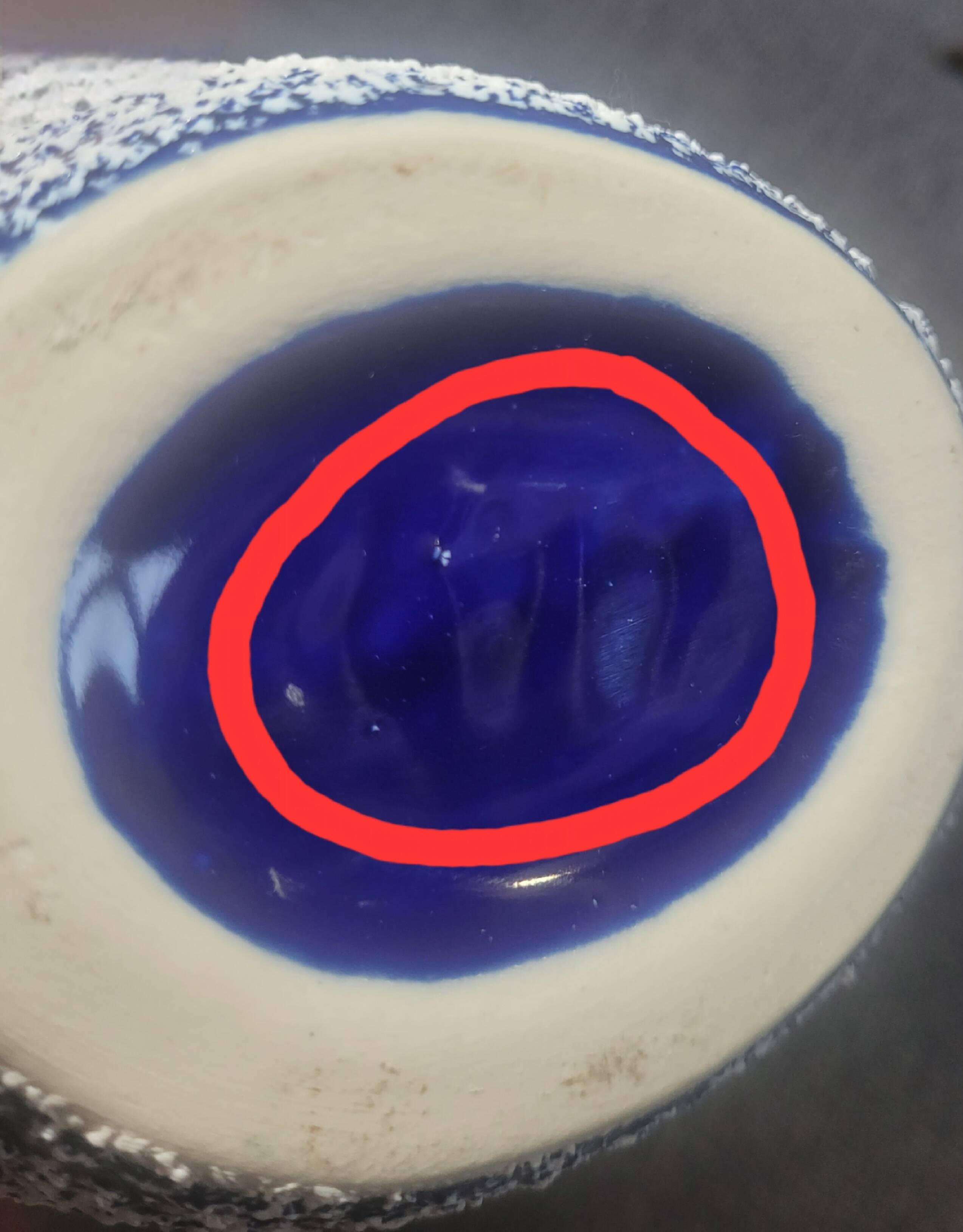 Rare ceramic pitcher - Jasba Keramik Cortina vintage Germany 1950 foam