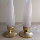 A pair of bedside lamps, 1960s.