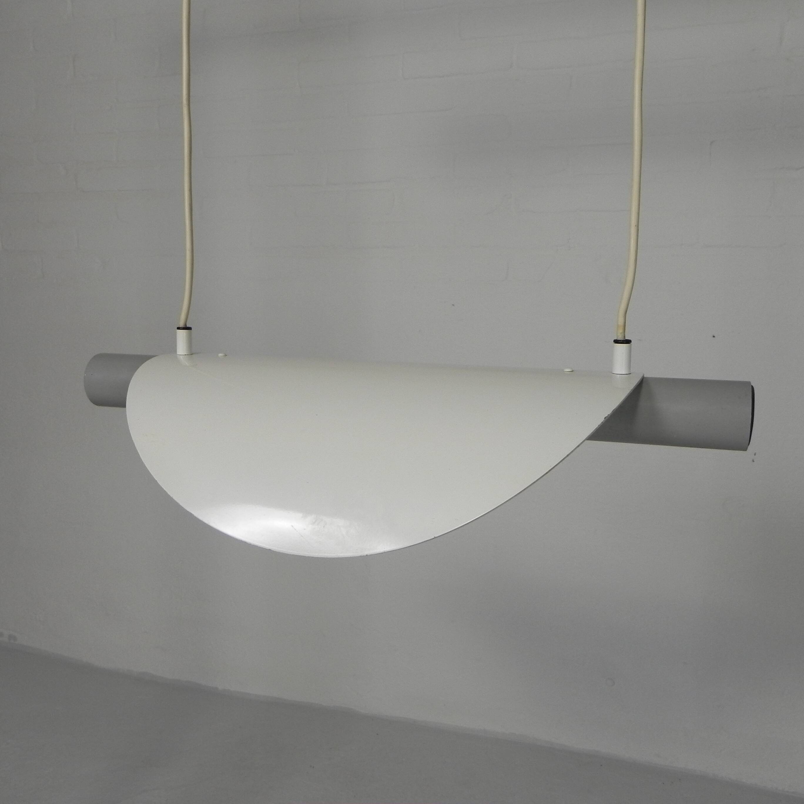 Rare Dijkstra pendant lamp with two wires, 1960s