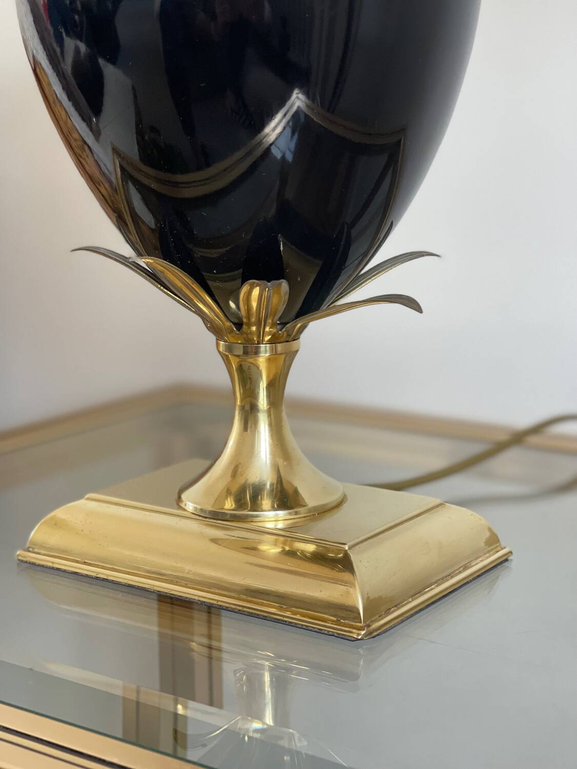 Lamp base Maison Le Dauphin 1980.