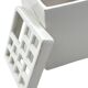 Studio Opi, White space age mod. Ikebana A ceramic vase / ashtray, Gabbiane