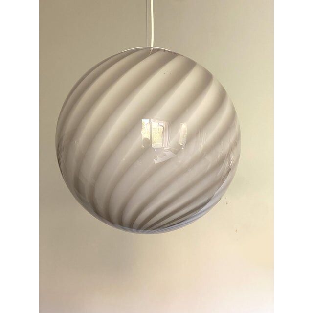 Pendant lamp in murano glass