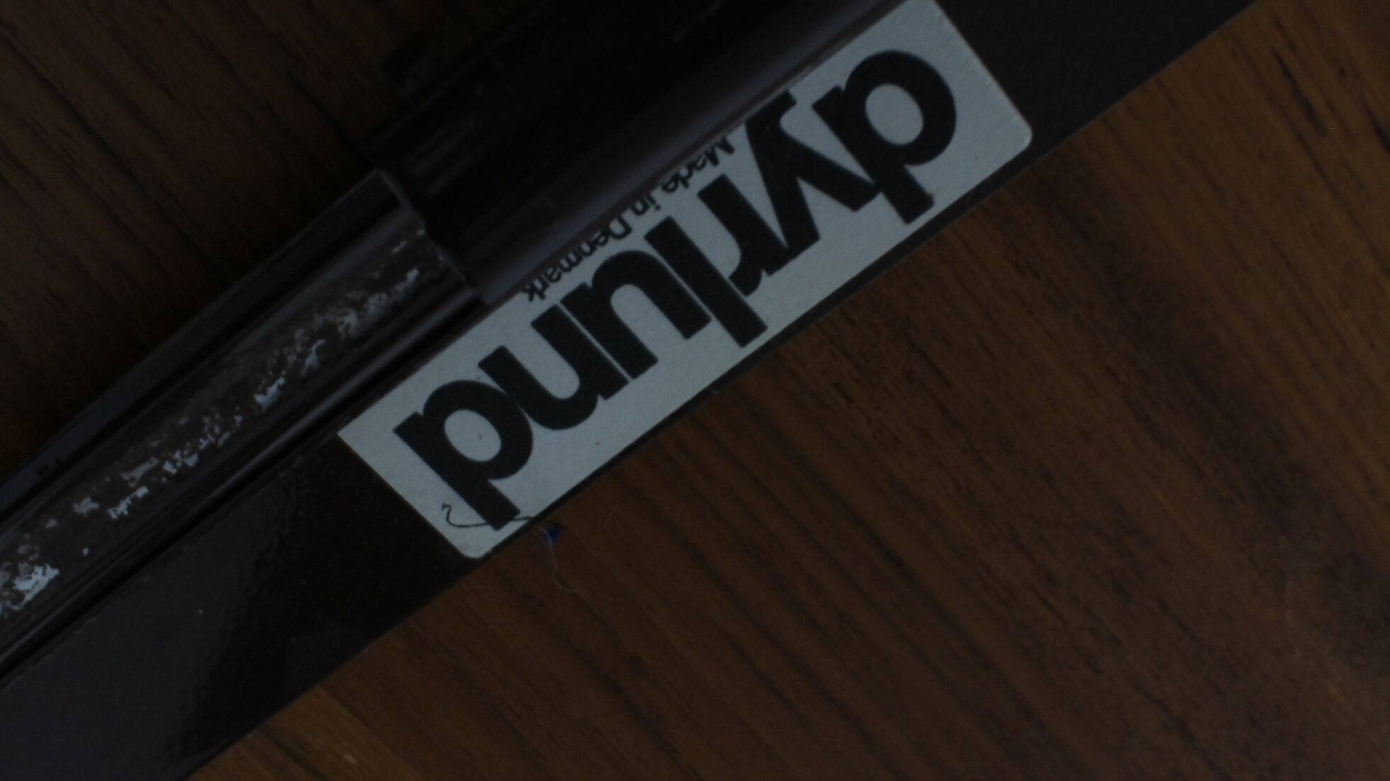 Table de salle à manger ronde extensible vintage Dyrlund danoise en teck massif