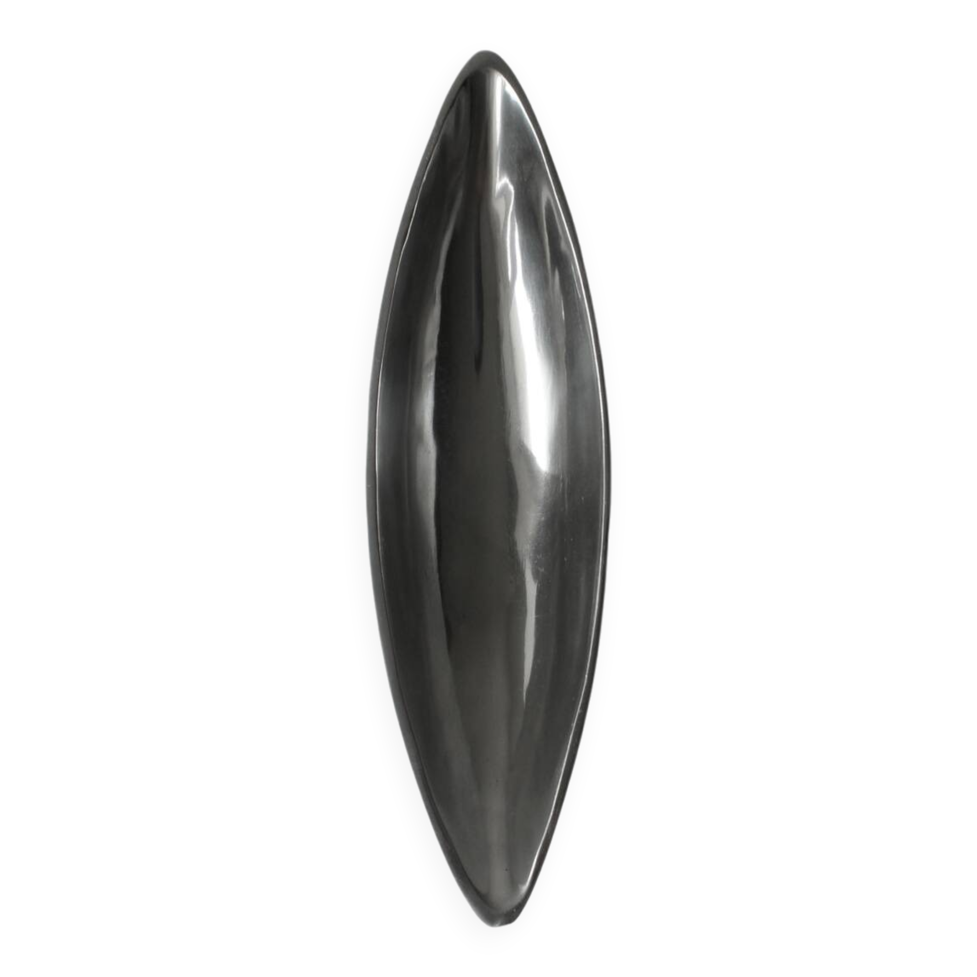 Polished Aluminum Long Deep Bowl
