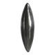 Polished Aluminum Long Deep Bowl