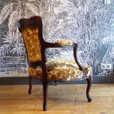 Louis XV style low armchair