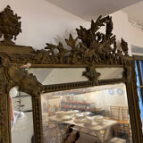Large beaded mirror 19th