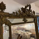 Large beaded mirror 19th
