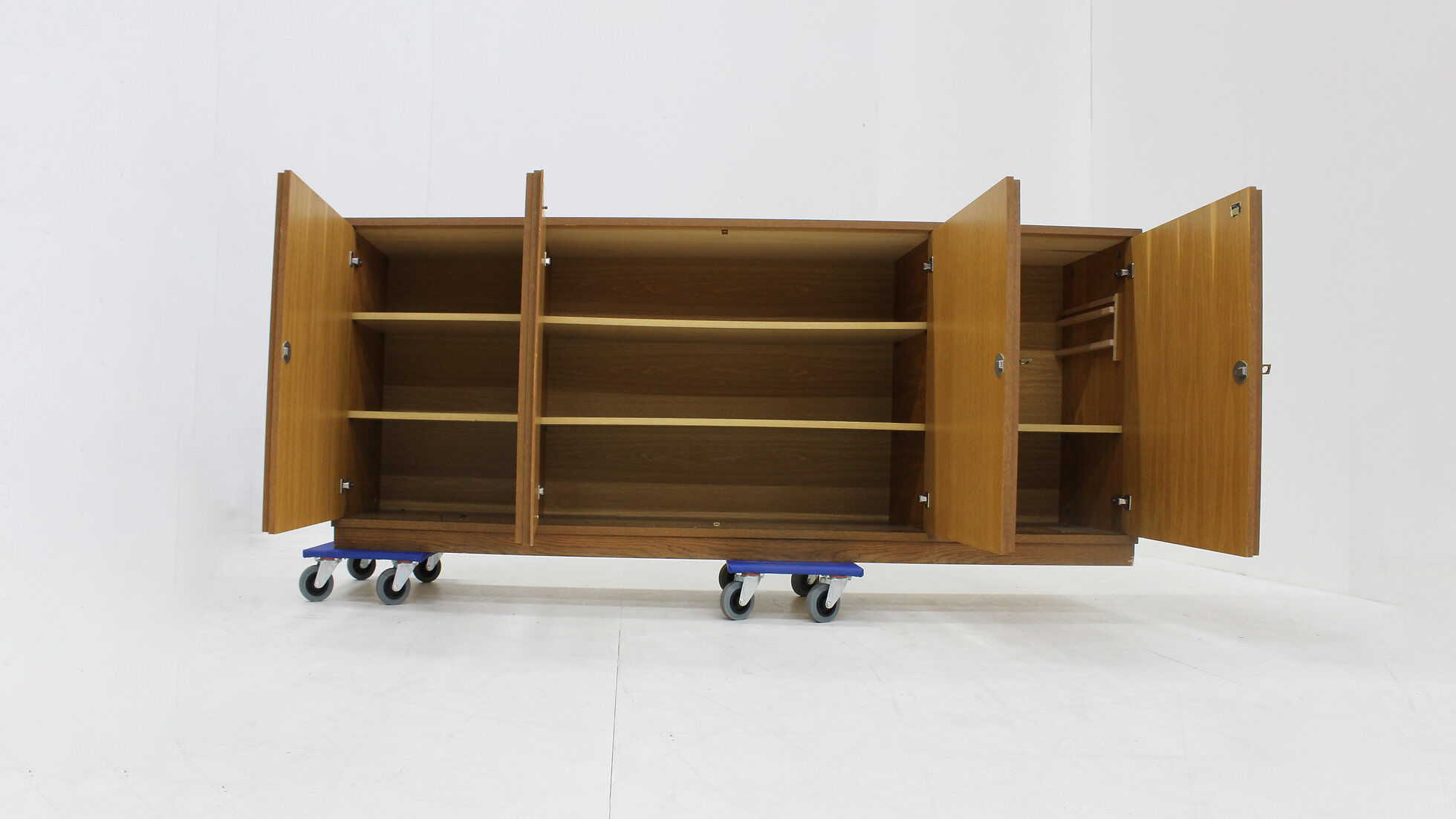 Vintage brutalist sideboard 1970s Gerhard Bartels
