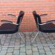 Pair of tubular chairs fana gispen 60s