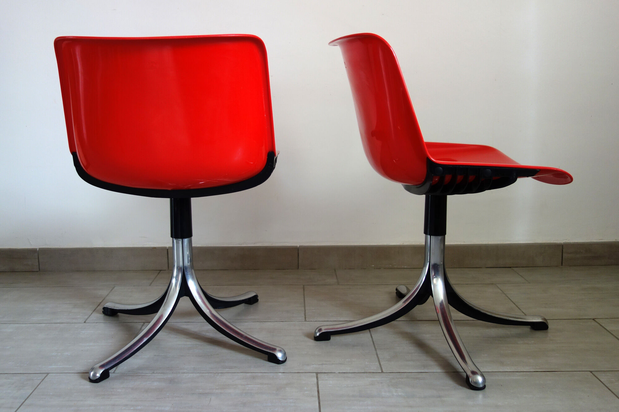 Paire de chaises Modus par Osvaldo Borsani pour Tecno, 1974