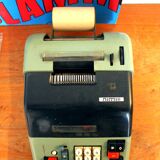 Vintage Olivetti calculating machine 1960 calculator