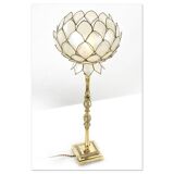 Lotus flower bedside lamp